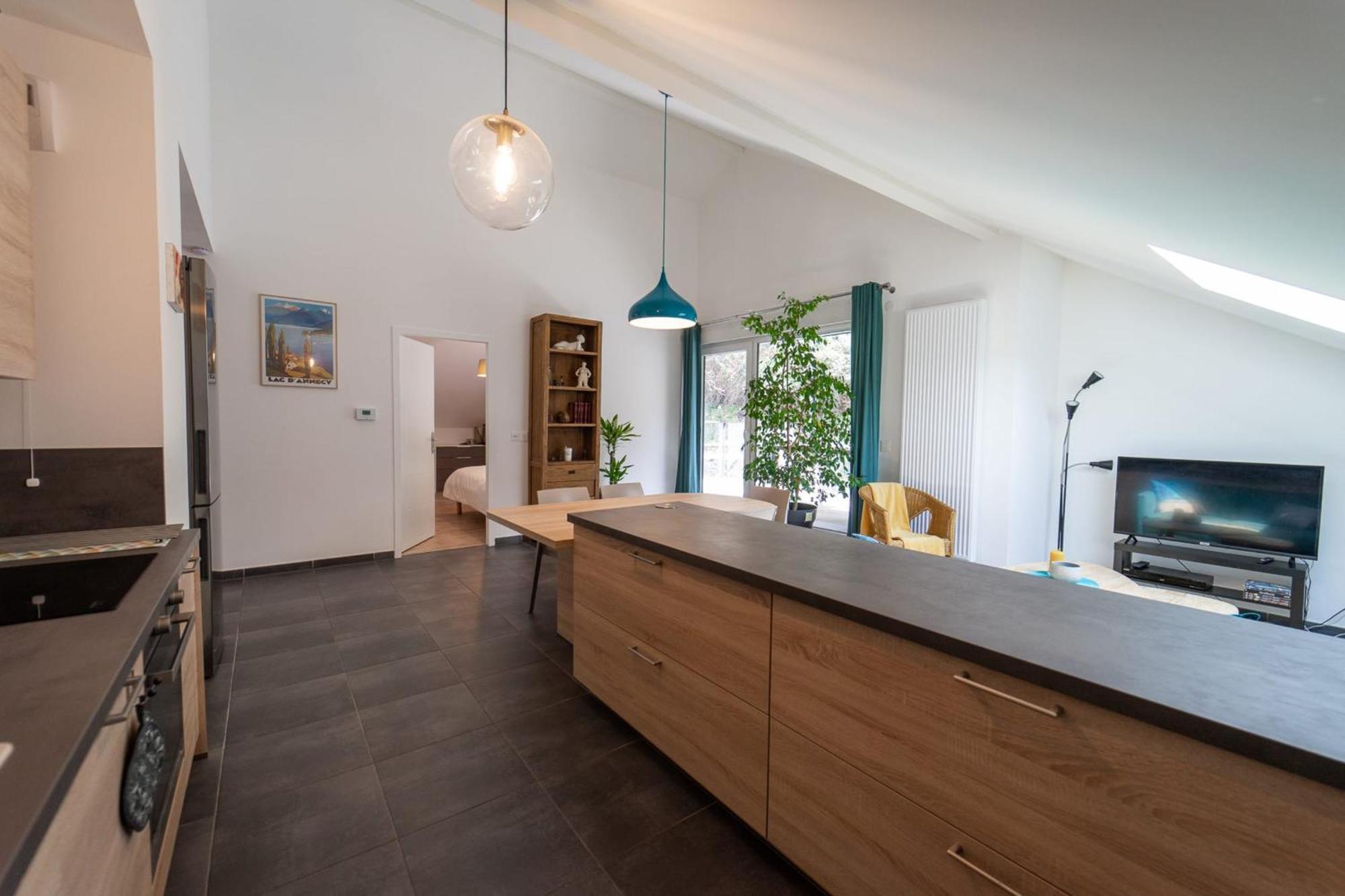 La Champanaise - 2 Bedroom Apartment 300M From Lake Annecy Duingt Eksteriør bilde